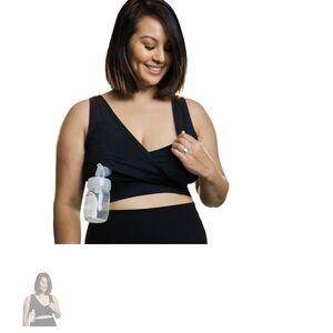 Love & Fit Black Nursing Bra